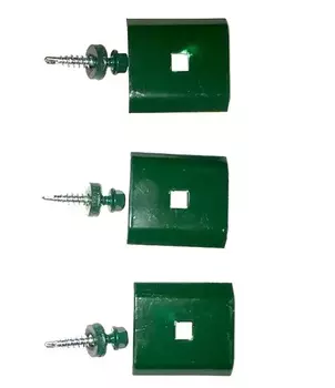 Скоба универсальная зеленая 3 шт. в наборе