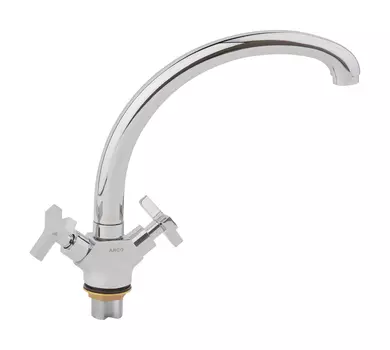 Смеситель для кухни Arco А4518 крестовые маховики, хром