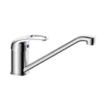 Смеситель для кухни ARGO наборт, JAMAICA NEW, хром, однорыч., d-40, латунь, гиб. под. 35 см