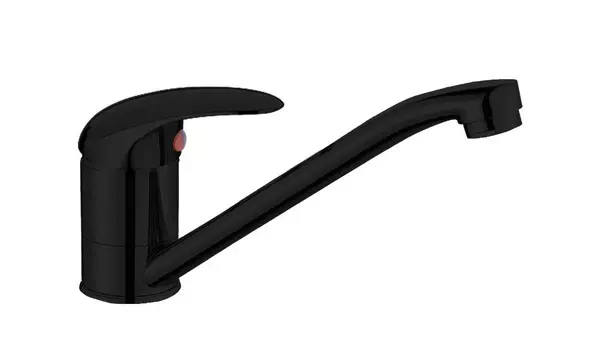 Смеситель для кухни, цвет черный, арт. K14 Black
