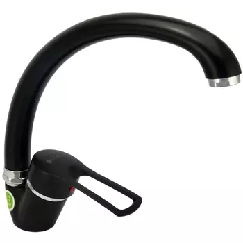 Смеситель для мойки Capella выс. излив (черный)