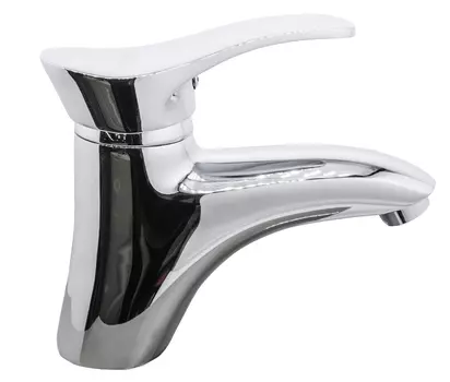 Смеситель для умывальника Frap F1001 с коротким изливом, хром