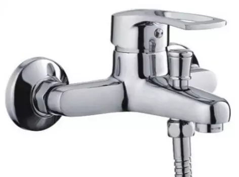 Смеситель для ванны Frap F30701-B с коротким изливом, хром