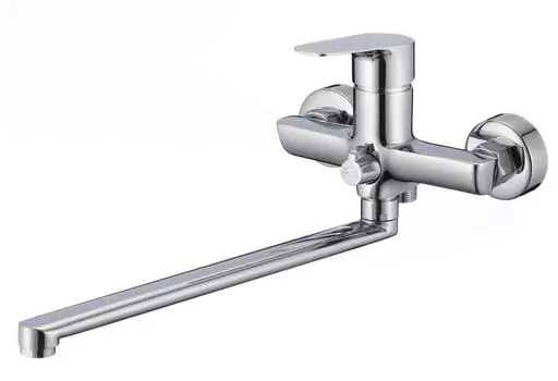 Смеситель для ванны TIESO с длинным изливом, артикул 26221TS