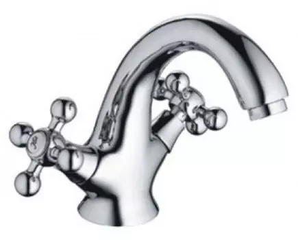 Смеситель хром. д/раковины F1019