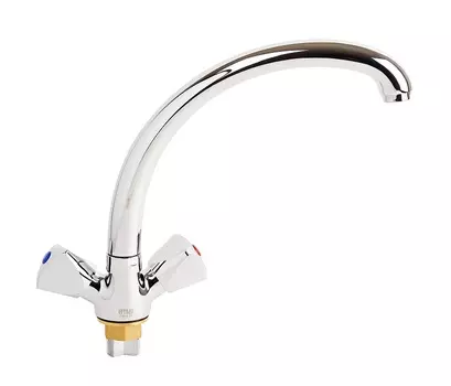 Смеситель ОПТИМА для кухни, с гайкой, OB45(1)18