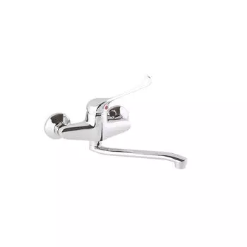 Смеситель ОПТИМА для кухня, пристенный хирургический 40мм, OB4303