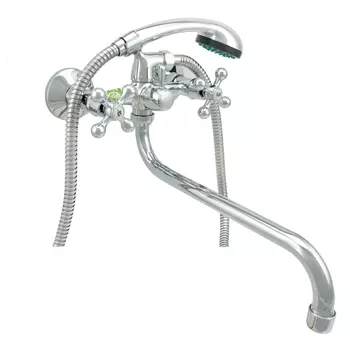 Смеситель ванно-душевой с длинным изливом 0402.656