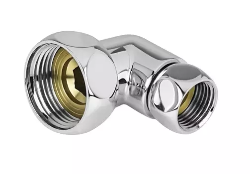 Соединение угловое с двумя накидными гайками 1 ВР х 1/2 ВР для полотенцесушителя, пара VALFEX