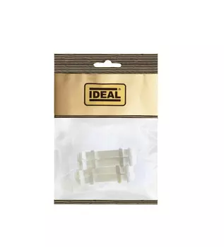 Соединитель К55 белый-001 (2 шт.ф/п)