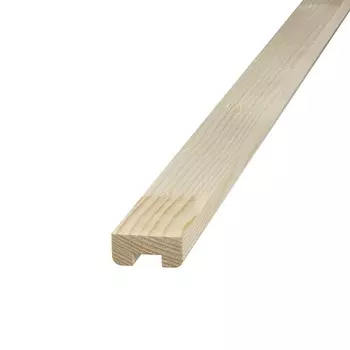 Соединительная планка для прорезных и плоских балясин 45х20 ммх3 м сорт АВ