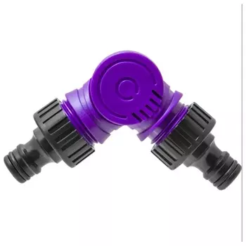 Соединитель шарнирный (штуцер) под коннекторы, пластик, серия 2