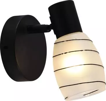 Спот Brilliant light черный, золото, E14, 1х40 Вт