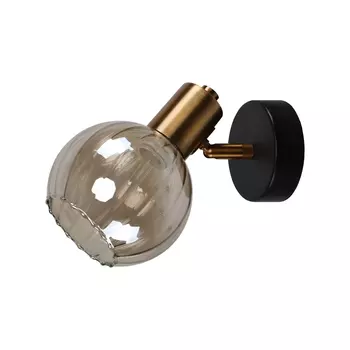 Спот настенно-потолочный 20785/1wGD+BK BR 1х60Вт Е14