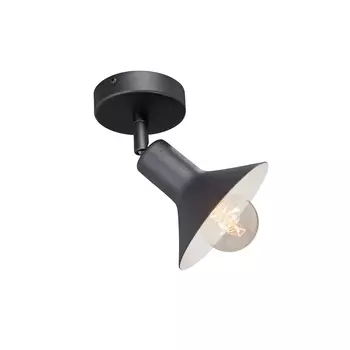 Спот Vitaluce V4807-1/1PL 1xE27 40Вт цвет черный