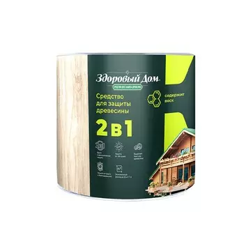 Средство деревозащитное Лакра Здоровый дом 0,8 л бесцветный