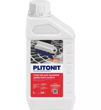Средство для удаления цементного налета PLITONIT, 1 л