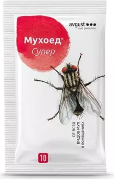 Средство от мух Август Мухоед Супер, гранулы 10 г