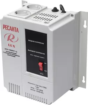Стабилизатор АСН - 1000 Н/1-Ц Ресанта Lux (настенный)