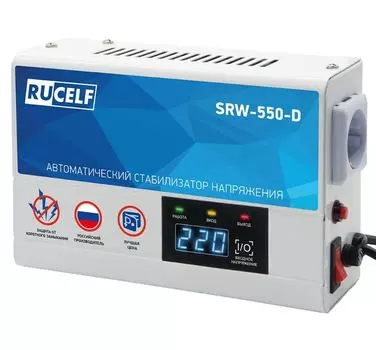 Стабилизатор напряжения релейный RUCELF SRW-550D