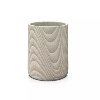 Стакан для зубных щеток настольный, SPLINE, полирезин