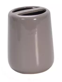 Стакан для зубных щеток Серый глянец CE2117FA-TBH керамика