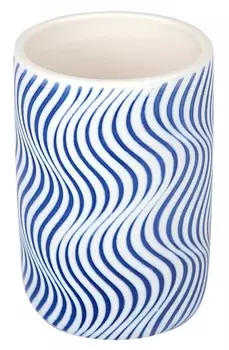 Стакан для зубных щеток Виток синий CE1535B-TB керамика