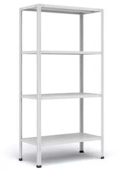 Стеллаж металлический 100х60х200см 4 полки 150 кг