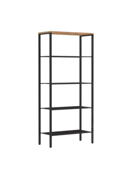 Стеллаж "ТОРОНТО 25" (TORONTO 25 Shelf rack, цвет черный