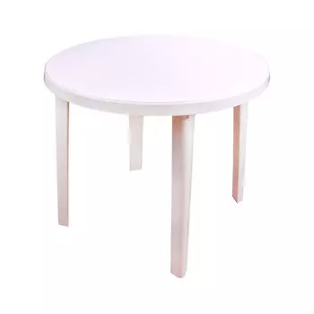 Стол 900х900х750мм круглый (белый)