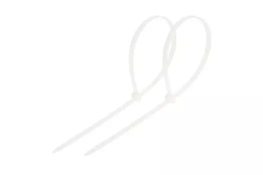 Стяжка нейлоновая 250 x 3,6 мм, белая (упак. 100 шт) PROconnect