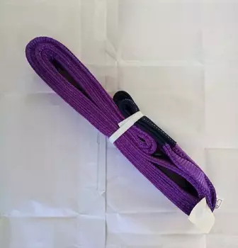 Строп СТП 1,0тх3,0м 0,450 кг, текстильный, ленточный , 2-х петлевой, 2 ш