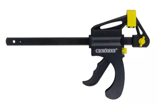 Струбцина пистолетная, нейлон , 150 мм CROWNMAN , Арт. 1005006 6"