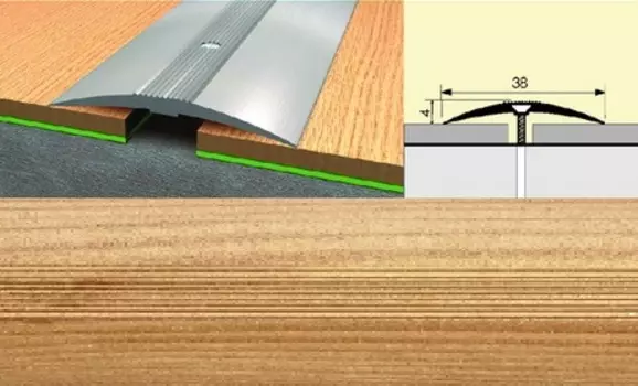 Стык 38 мм. 0,9 сосна