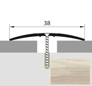 Стык 38 мм. 1,35 груша белая