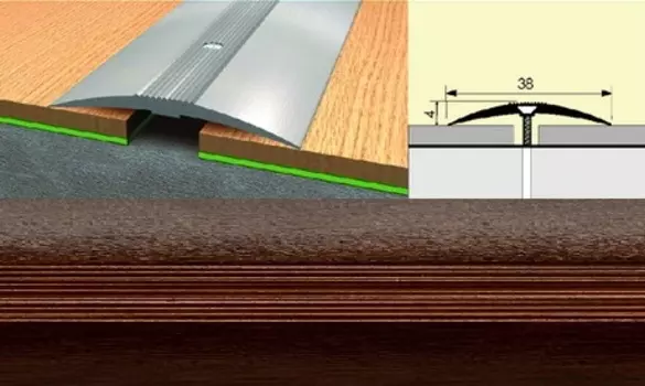 Стык 38 мм. 1,8 венге