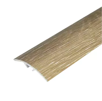 Стык разноур. с дюб ламинированный, 40мм 0,9 Дуб Монтана