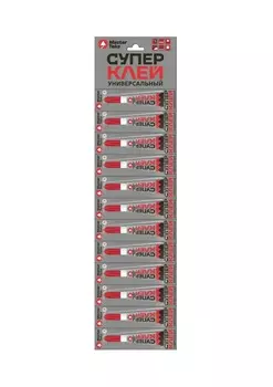 Супер-клей цианоакрилатный MasterTeks, прозрачный