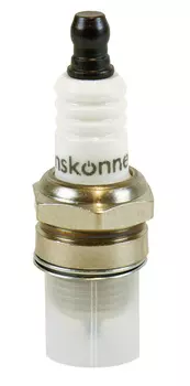 Свеча зажигания 2Т Hanskonner HKSP-L7RTC, M14х1,25, резистор, шестигранник 19