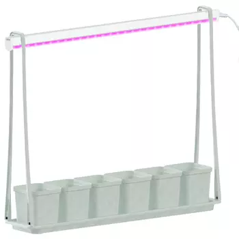 Светильник для растений Uniel Минисад с подставкой ULT-P56-10W/SPSB IP20 для рассады и цветения