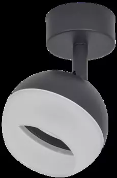 Светильник IEK 4011 настенно-потолочный 1хGX53 черный