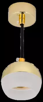 Светильник IEK 4012 подвесной 1хGX53 золото