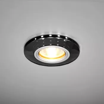 Светильник из граненого стекла, черный Bohemia LED 51 7 71 MR16+LED