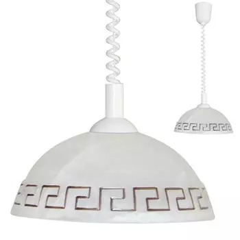 Светильник Этруска 3 НСБ 72-60 М52 коричневый, лифт белый