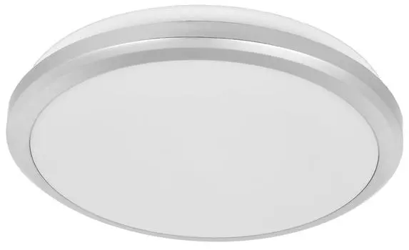 Светильник LED IEK ДПБ 3103, круг серебро, 18Вт IP54 4000K