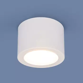 Светильник накладной светодиодный DLR026 5W 4200K белый матовый