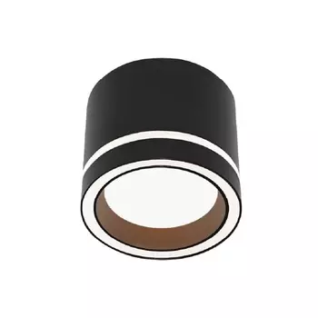 Светильник накладной WOLTA LUCE WSL-GX53/06BL D83x60 1/50 черный