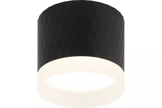 Светильник настенно-потолочный ЭРА OL37 BK GX53 IP20 черный