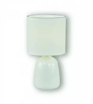 Светильник настольный Фарлайт Капля Е14 декоративный белый