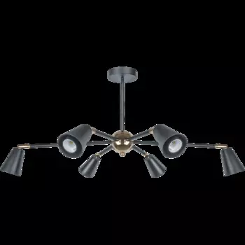 Светильник Navigator 80 439 NLF-C-051-01 потолочный черный, золото